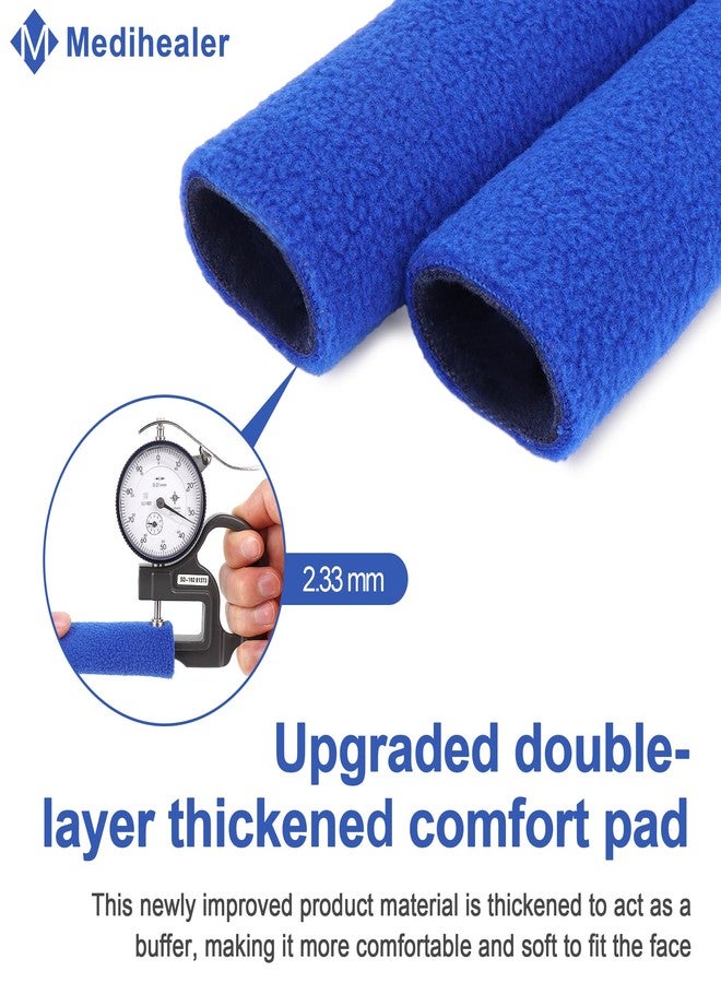 Medihealer 8 Pack CPAP Headgear Strap Covers, Universal and Reusable CPAP Strap Covers, Soft-Fleece Strap Pads for Reduce Red Marks, Great Value Kit Supplies by Medihealer - Image 2